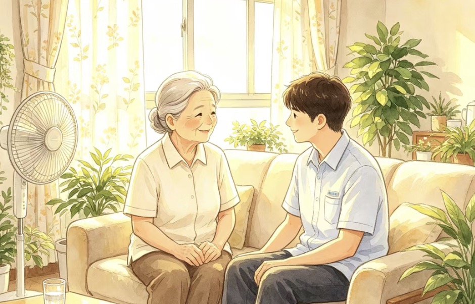 高温“烤”验不断！曹杨这里为“老宝贝”撑起“安全伞”~