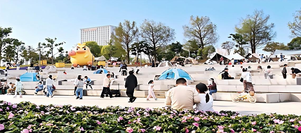 三天迎客超四万人次，TOP中央公园成为“微度假”热门地