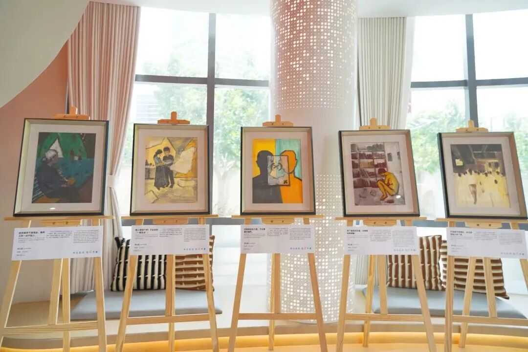 “半马苏河，无法不美”普法美术作品展正式启幕
