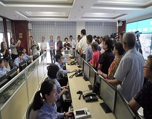 政府开放日现场