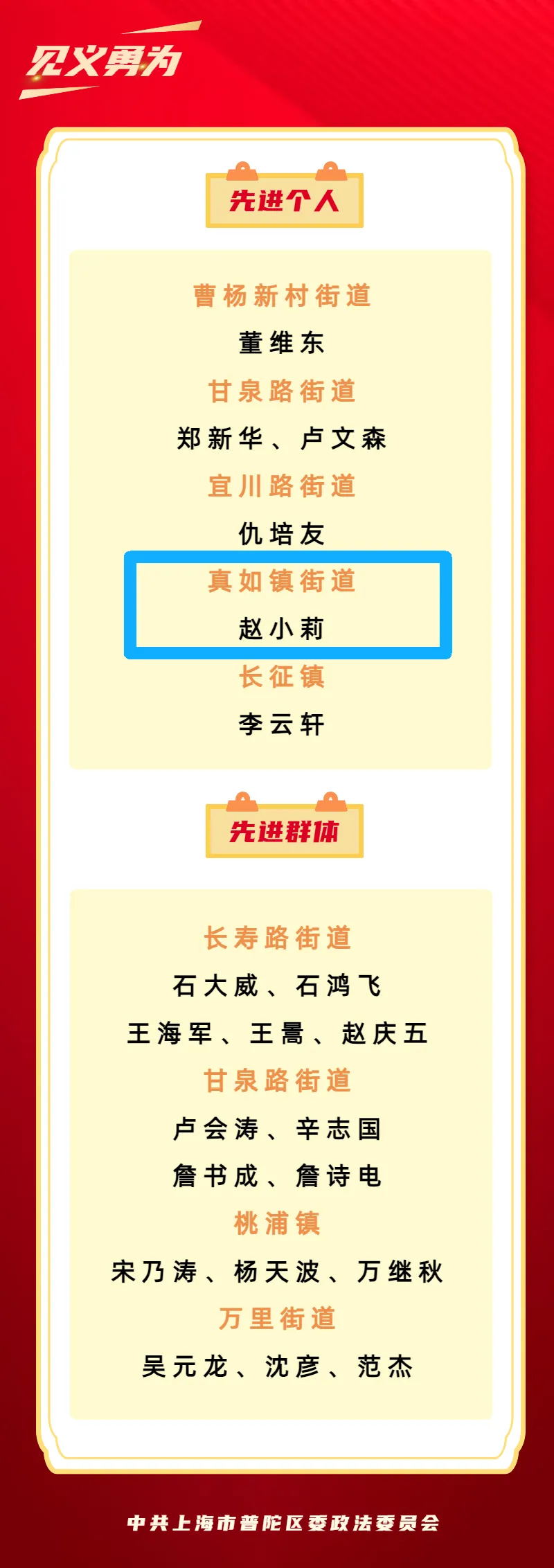 【美好真如·人物】身边的她，获评“见义勇为先进个人”！